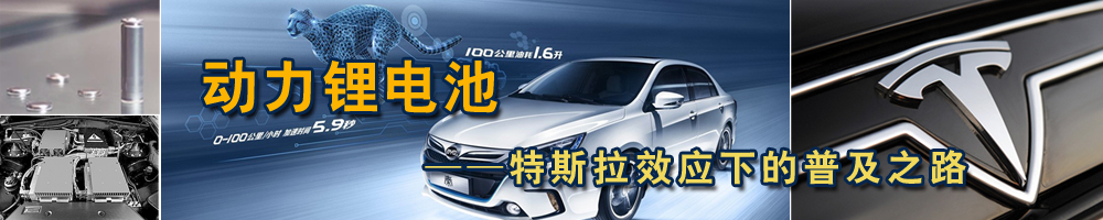 動力鋰電池——特斯拉效應下的普及之路